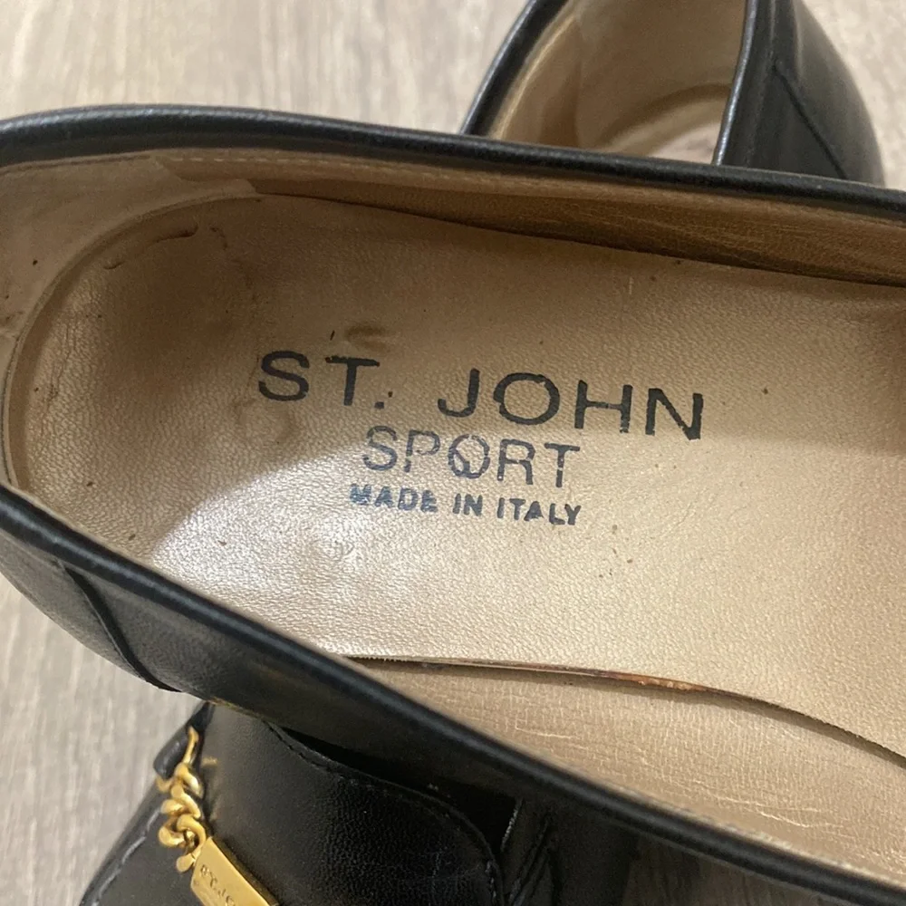 ST. JOHN SPORT • made in Italy • leather shoes - Picture 3 of 9